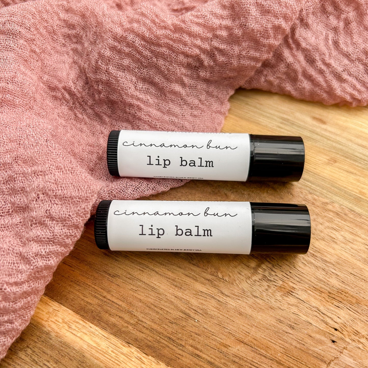 cinnamon bun lip balm