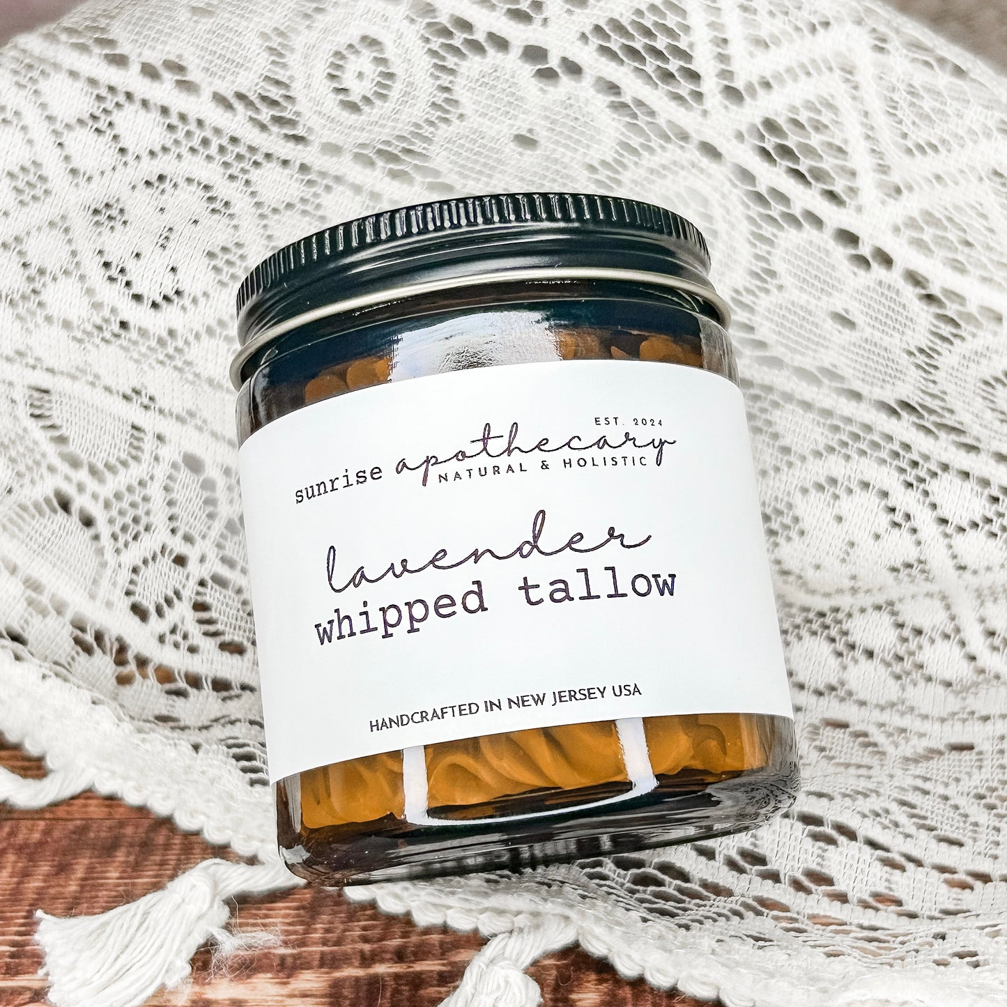 lavender whipped tallow 4oz.
