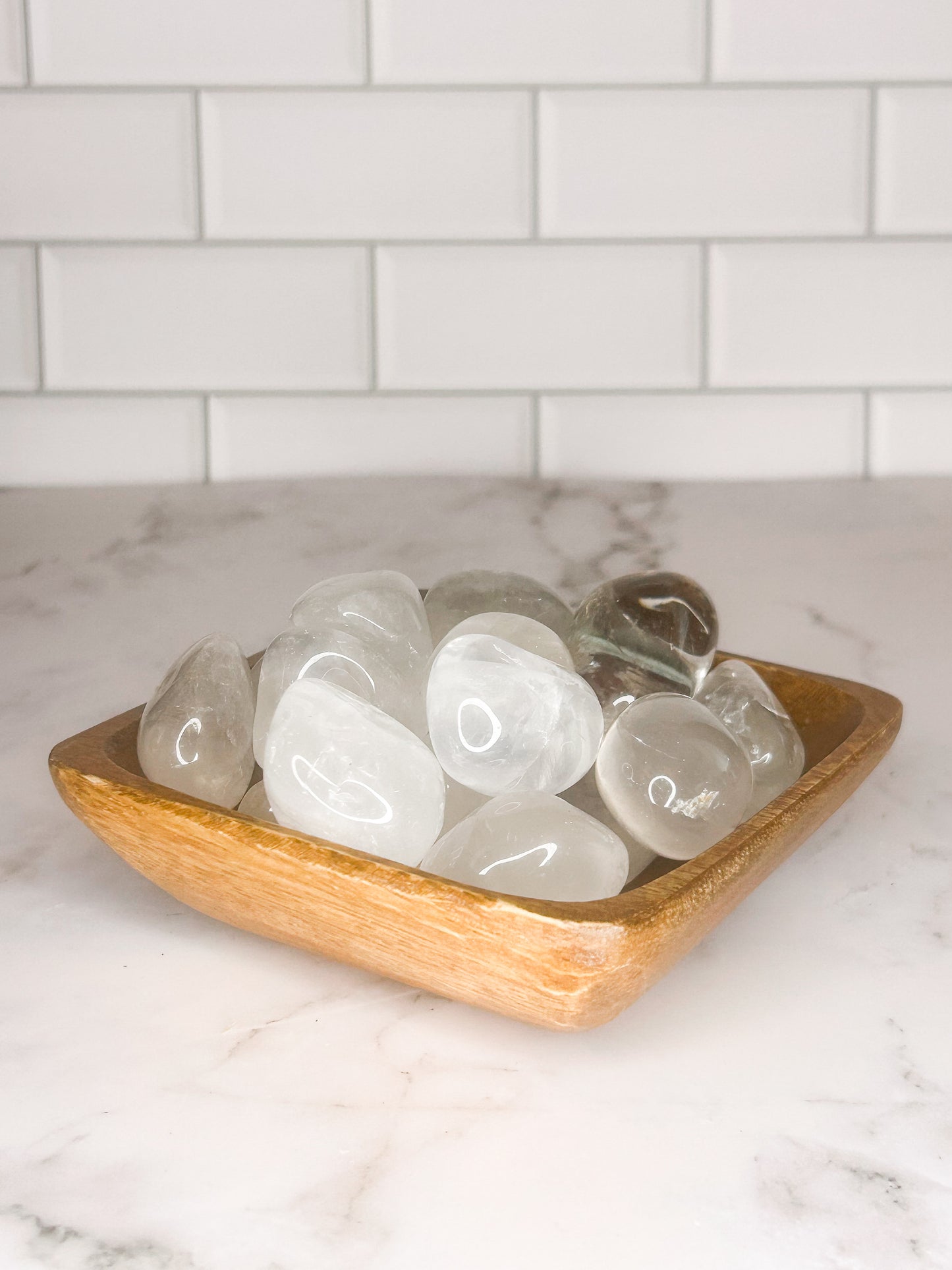 clear quartz crystal