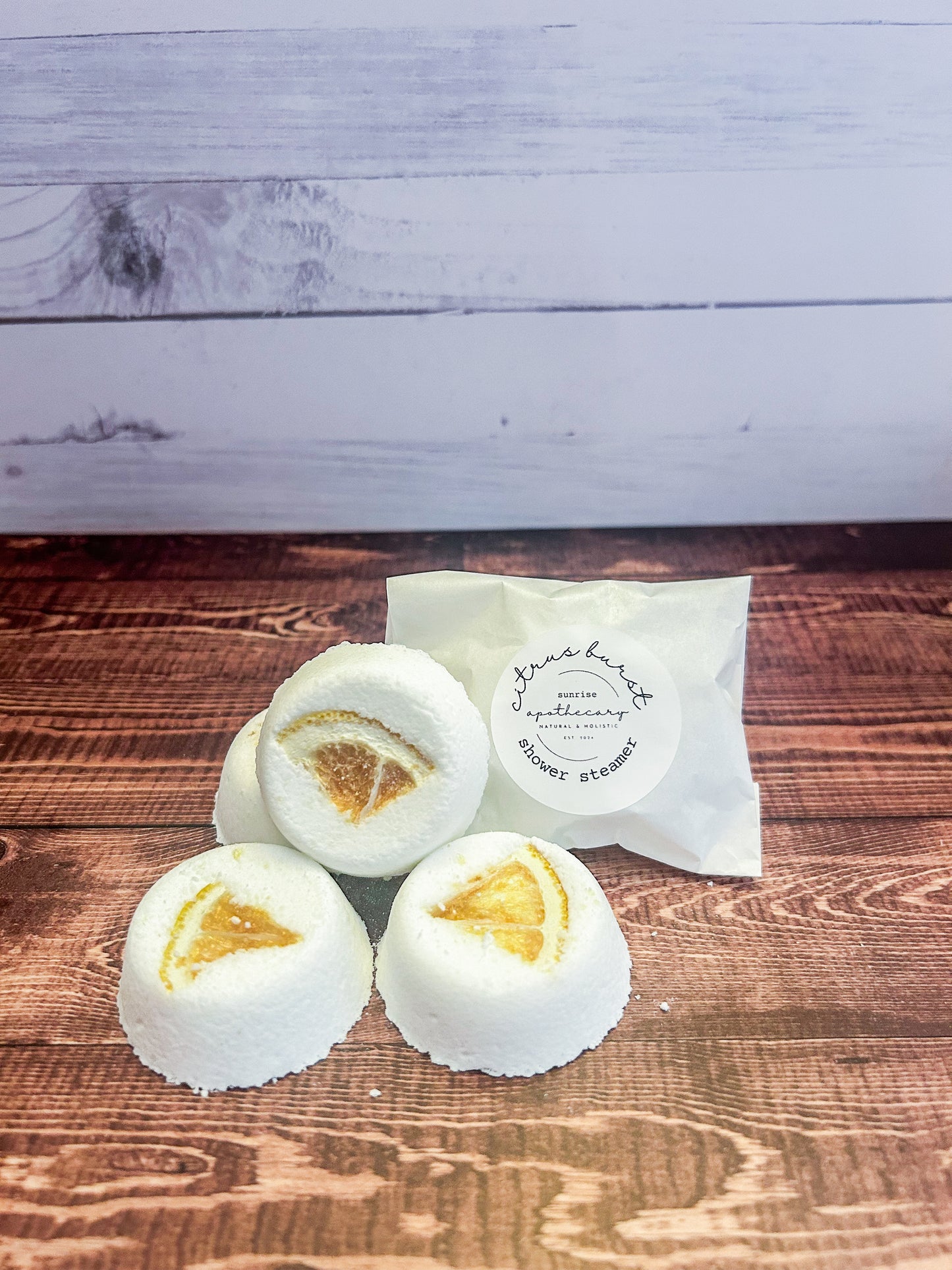 citrus burst shower steamer