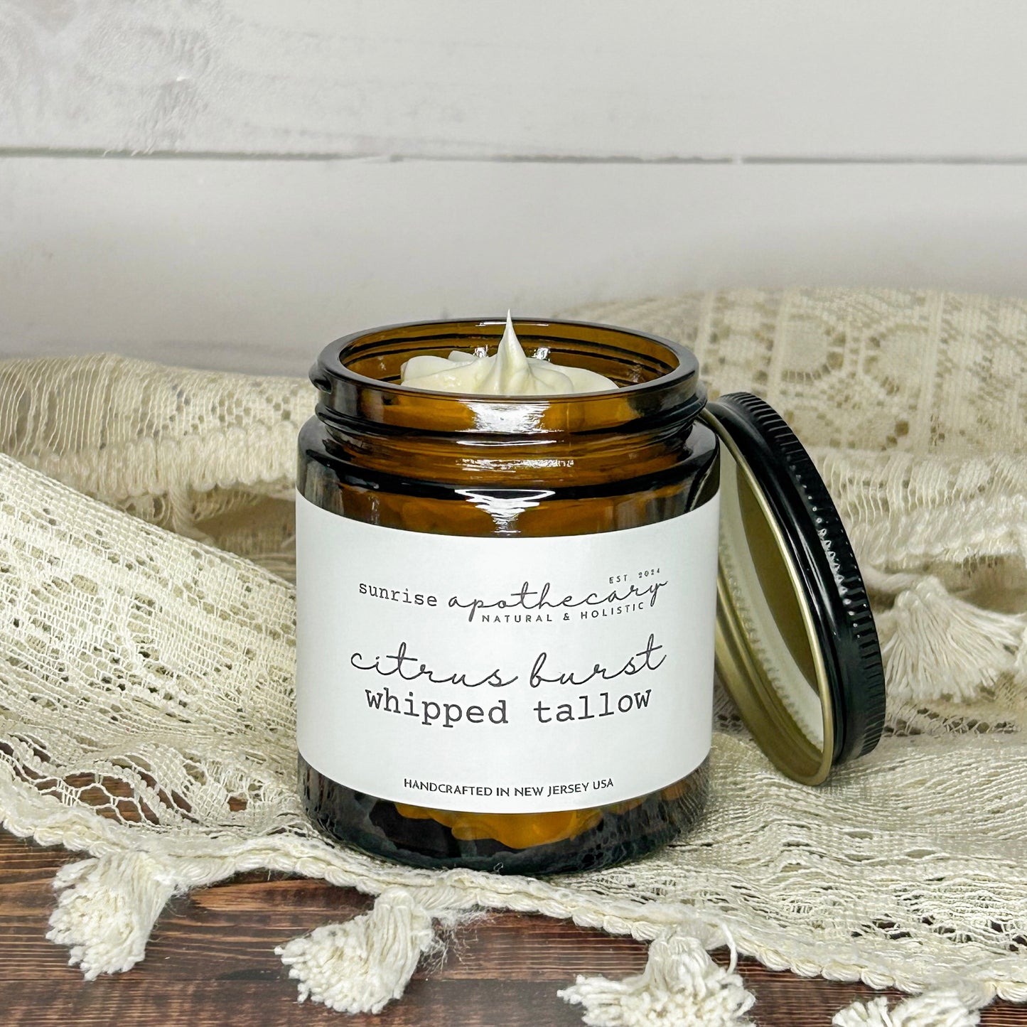 citrus burst whipped tallow 4oz.