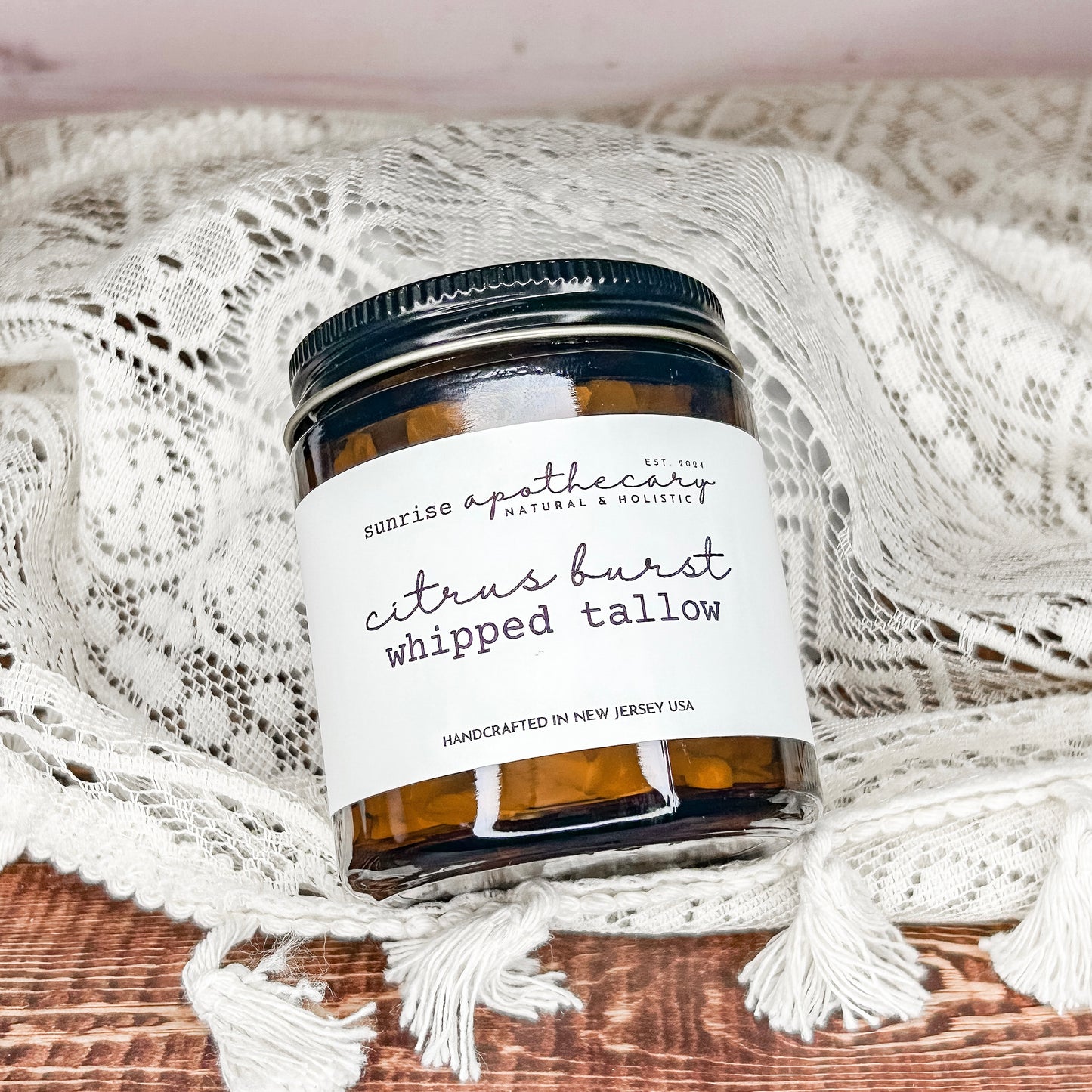 citrus burst whipped tallow 4oz.