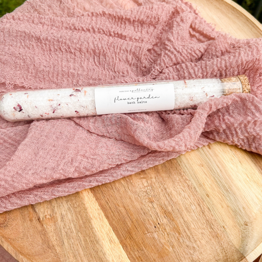 flower garden bath salt